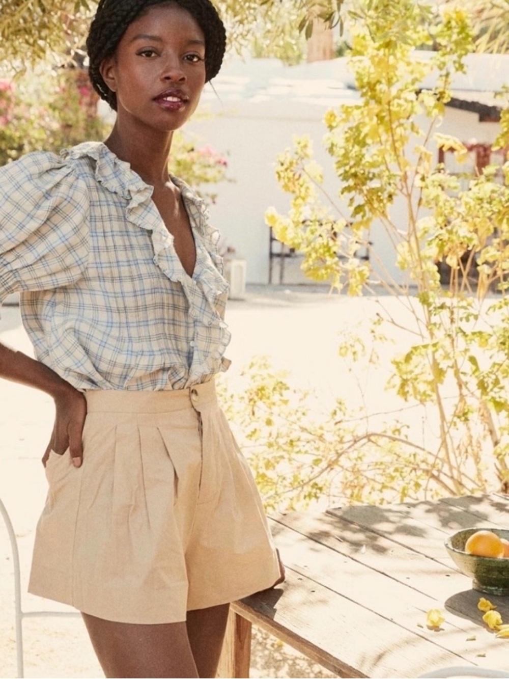 Dôen Jade Shorts in Jute size 2